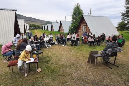 Учебная практика на берегу Байкала