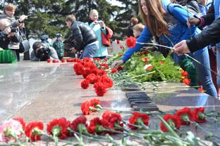 В Иркутске стартовала Всероссийская Акция «Георгиевская ленточка»