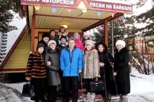 Традиционная декабрьская поездка в поселок Листвянка