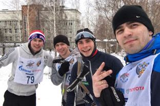 Новости спорта. Победное выступление в лыжной эстафете!