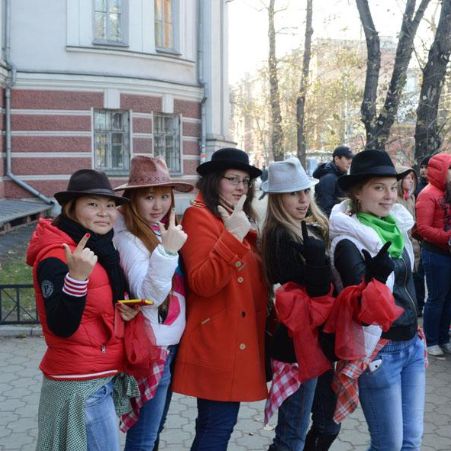 Посвящение в студенты 2015. "Дикий Запад"